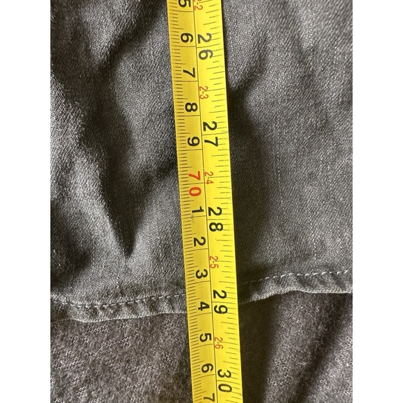 We The Free Shirt Adult S Orange‎ Gray Aztec Striped Southwestern Collared Women - Picture 9 of 10